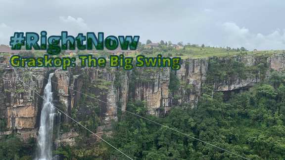 #RightNow Graskop: The Big Swing (Jan 22th 2020)